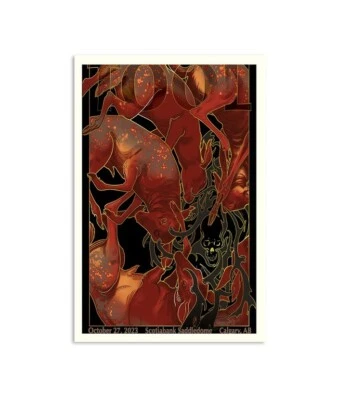Tool October 27, 2023 Scotiabank Saddledome Calgary, AB Poster - Image 1 of 2