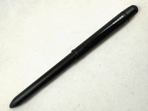 CROSS TECH3+ MATTSCHWARZ MULTIFUNKTION SCHWARZ ROT TINTE, BLEISTIFT STYLUS RADIERER 90-3 - Bild 1 von 8