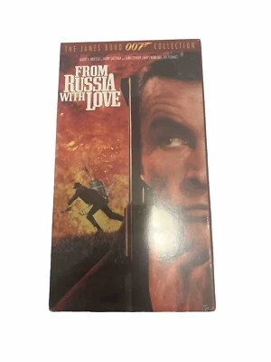 From Russia with Love (VHS, 1995) Factory Sealed. Sean Connery Watermarked - Image 1 of 4