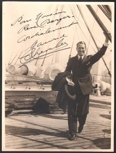 Maurice Chevalier. Photographie dédicacée. Vers 1930. Collection Berger - Picture 1 of 1