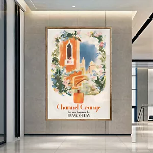 Kanal Orange Kunstdruck Frank Ocean Deko Retro POSTER / LEINWAND Retro Vintage - Bild 1 von 3