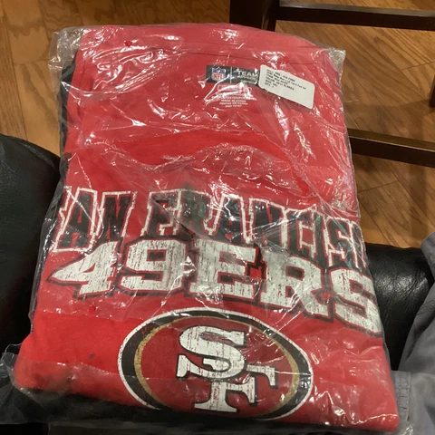 Men's San Francisco 49ers Concepts Sport Scarlet/Black  Sleep Set 3XL NWT J8 Cover