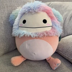 jazwares squishmallow Diane 12” The Bigfoot Pink NWT - Picture 1 of 5