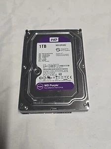 Western Digital Purple 1TB 3.5" SATA Hard Disk Drive ~ WD10PURZ-85U8XY0 - Picture 1 of 4