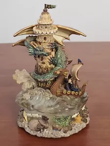 San Francisco DRAGON CASTLE Marjorie Sanat MAGO Barco Vikingo CAJA DE MÚSICA Dobleon - Imagen 1 de 8