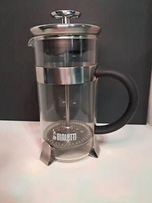 Bialetti, prensa de café de acero inoxidable, 3 tazas, 12 oz  Foto 1 de 4