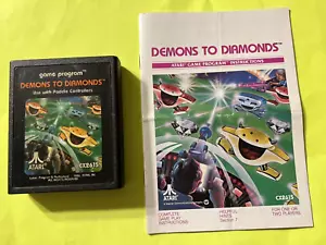 Atari 2600 * DEMONI AI DIAMANTI * CON MANUALE * TESTATO E FUNZIONANTE - Foto 1 di 1