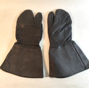 Orig. DDR Motorradhandschuhe gefüttert Simson MZ RT Motorrad Handschuhe GA9 - Bild 1 von 8