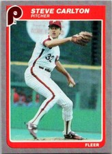 1985 Fleer Steve Carlton  246 Philadelphia Phillies