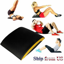 Ab Pad Sit Up Abdominal Core Fitness Belly Training Exercise Mat Fiber Leather