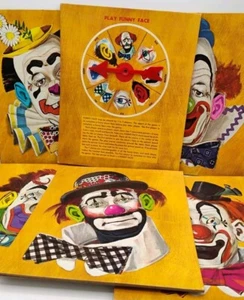 LUSTIGES GESICHT Clown Puzzle Brettspiel Vintage Whitman Company 1968 Zirkus ohne Box - Bild 1 von 7