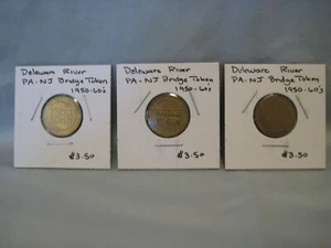 Delaware River PA/NJ Bridge Medaille - 3 Token - Bild 1 von 1