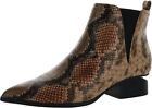 Steven New York Womens Radical Ankle Booties Tan Multi Size 10