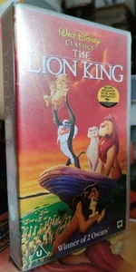 UK Lion King König der Löwen Walt Disney VHS VideoKassette aus Sammlung RAR - Bild 1 von 3