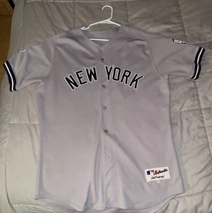 Vintage Authentic Derek Jeter New York Yankees Majestic Road MLB Jersey 48/XL - Picture 1 of 6