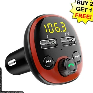Bluetooth FM Transmitter MP3 Player for CAR Adapter Kit USB Charger Wireless - Picture 1 of 11