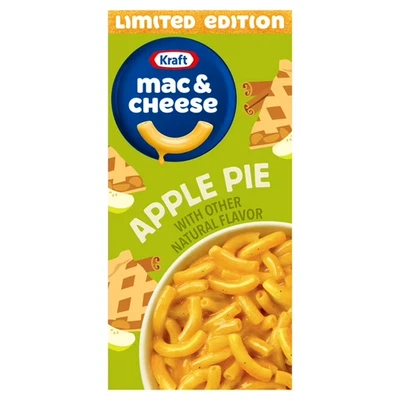Pastel de manzana Kraft Mac & Cheese, caja de 7,25 oz (edición limitada) Foto 1 de 4