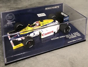 Minichamps F1 1:43 N Piquet Williams Honda FW10 Test Paul Ricard December 1985 - Picture 1 of 5