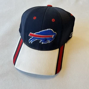 Sombrero Buffalo Bills Reebok NFL Talla Única Nuevo Con Etiquetas Ajustable Azul Blanco Rojo Bordado - Imagen 1 de 14