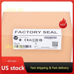 Nueva fuente de alimentación de CA sellada Allen-Bradley ControlLogix AB 1756-PA75 EE. UU. Impuestos libres - Imagen 1 de 4