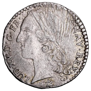 Louis XV - 1/10 Écu au bandeau - 1749 M Toulouse - Trésor de Saint Thibaut - Picture 1 of 2