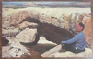 Postkarte Acoma Pueblo Albuquerque Indianer Wasserloch New Mexico unbesendet - Bild 1 von 2