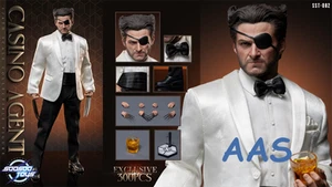 In stock New Soosootoys SST-082 1/6 Casino Agent Wolverine 12" Figure - Picture 1 of 8