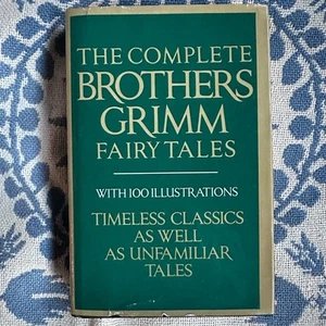 Vintage 1981 Crown Publishers The Complete Brothers Grimm Fairy Tales Book - Imagen 1 de 8