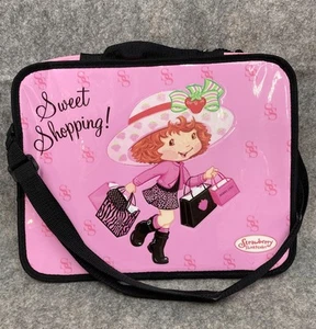 2005 Strawberry Shortcake "Sweet Shopping" Activity Case Art Bag Purse Vintage - Picture 1 of 12