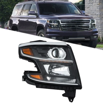 For Chevy Tahoe/Suburban 2015-2018 2019 2020 RH HID w/LED Daytime Running Lights - Image 1 of 4