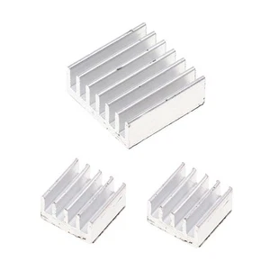 3pcs radiateur en aluminium refroidisseur d'ailettes kit adhésif pour le - Photo 1/4