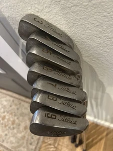 TITLEIST Accu-Flo Plus Golf Iron Set (3-9) Steal Shafts, 7 Clubs - RH New Grips - Picture 1 of 16