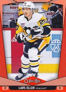 2024-25 O-Pee-Chee - Orange Lars Eller #315 /25 - Pinguine - Bild 1 von 2