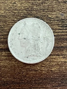 1954 Belgium 1 One Franc Actual Coin TB2092* - Picture 1 of 2
