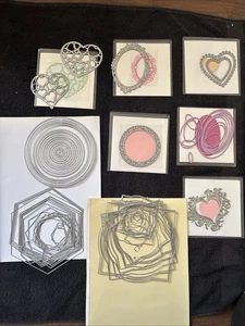 Metall Stanzformen Konvolut Blumenformen usw. (14) - Bild 1 von 10