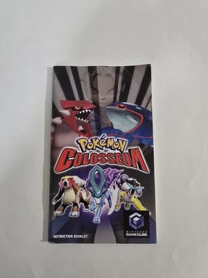 Pokemon Coliseo - Nintendo Gamecube SOLO MANUAL Foto 1 de 4