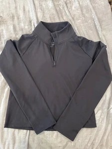 Athleta Mädchen Icebreaker 1/2 Zip Pullover Gr. M / 8-10 schwarz top - Bild 1 von 2