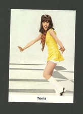 Tonia Mini Skirt Gogo Boots Dance 1969 Rare Pop Rock Card Germany