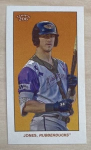 NOLAN JONES - 2020 Topps 206 Wave 3 - SOVEREIGN BACK #14 - AKRON RUBBERDUCKS - Picture 1 of 2