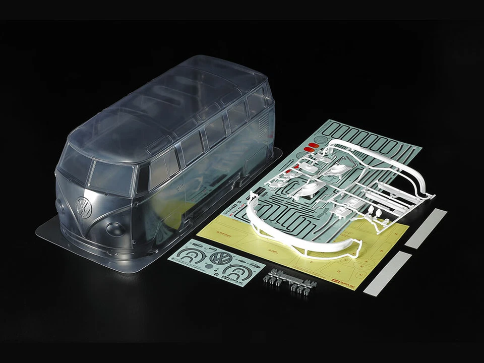 Tamiya 51616 1/10 RC M-Chassis Volkswagen VW Type 2 Micro Samba Bus Body Parts - Image 1 of 1