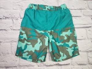 NUEVO SIN ETIQUETAS BAÑADOR OKIE DOKIE NIÑOS PEQUEÑOS VERDE GRIS CAMUFLAJE - Imagen 1 de 2