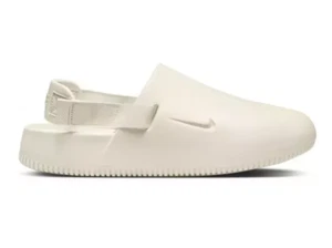 Nike Hombres Calm Mules Vidrio de Mar Crema Correa Zapatos Informales TODAS LAS TALLAS Nuevo FD5130 003 - Imagen 1 de 6