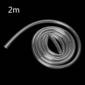 6.56 Ft High Pressure Braided Clear PVC Vinyl Tubing Flexible Vinyl Tube, Heavy - Picture 1 of 8