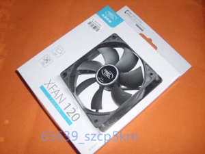 Deepcool XFAN120 Case Quiet Cooling Fan 3 Pin/Molex Connector (Replaces SF-1200) - Picture 1 of 6