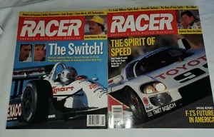 Racer Magazine--Lot of 2-- Oct/Nov 1992 - Picture 1 of 6