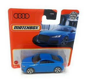 Matchbox No 16 Audi TT RS Coupe blue International short Card MBX Superfast 2021 - Picture 1 of 1