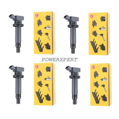 4 bobinas de encendido OEM NGK 90080-19015 para Toyota Corolla Matrix Celica 1.8 Foto 1 de 4