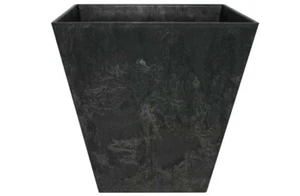 Artstone Ella Pflanzkübel Pflanztopf Blumentopf Pflanzgefäß schwarz 25x25x24 cm - Bild 1 von 1