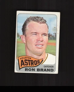 1965 Topps #212 Ron Brand Houston Astros Baseball Card - Picture 1 of 2