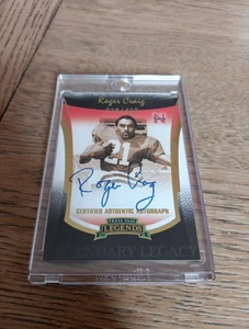 2006 Press Pass Legends Roger Craig Auto /400 San Francisco - Picture 1 of 4